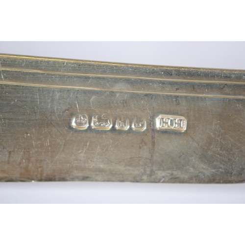 12 - Five matching Victorian silver fish knives and forks, by Harrison Brothers, Sheffield 1875-76, and a... 
