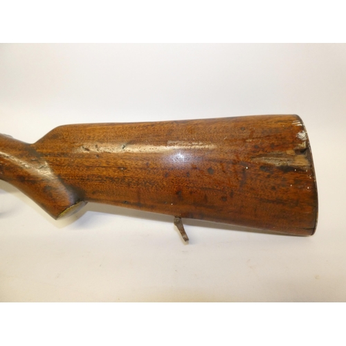 Indian percussion musket, c. late 19th century, with brass mounts and ...