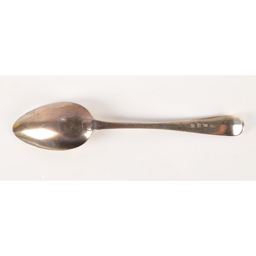 11 - Banff Scottish Provincial Silver, an oar pattern tablespoon by John Keith, [IK] [fish] [R] [B], 63g,... 