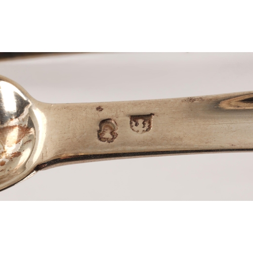 45 - Greenock Scottish Provincial Silver, a pair of silver sugar tongs with scallop shell bowls by James ... 