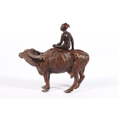 Franz Xavier Bergman (Austrian 1898-1963), a cold painted bronze