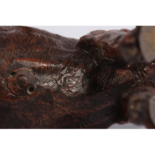 Franz Xavier Bergman (Austrian 1898-1963), a cold painted bronze