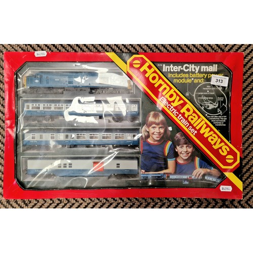 Vintage Hornby electric train set, Inter-City Mail
