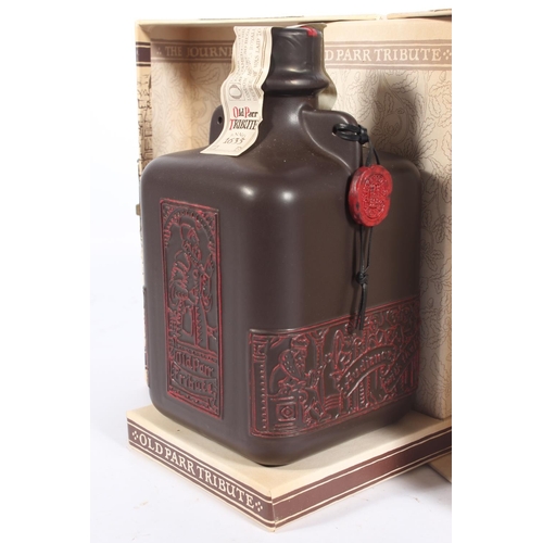 OLD PARR TRIBUTE blended Scotch whisky, 43% abv. 75cl, boxed.