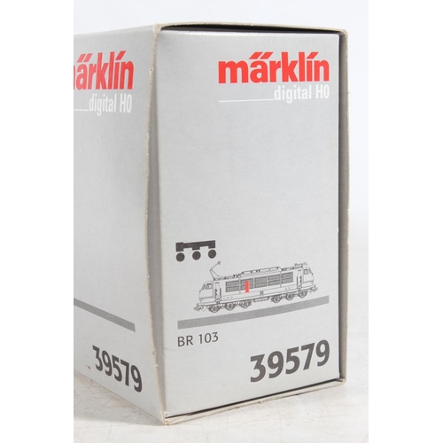 1011 - Marklin of Germany digital HO scale model railways 39579 overhead electric locomotive BR 103 137-6 D... 