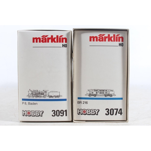 1018 - Marklin of Germany 'Hobby' digital HO scale model railways 3091 4-6-0 tender locomotive Pe 1164 Bade... 