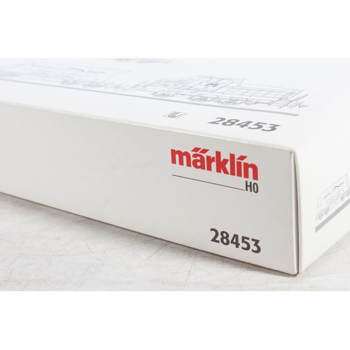 1025 - Marklin of Germany digital HO scale model railways 28453 'Swiss Gravel Train' train pack with 0-6-0 ... 