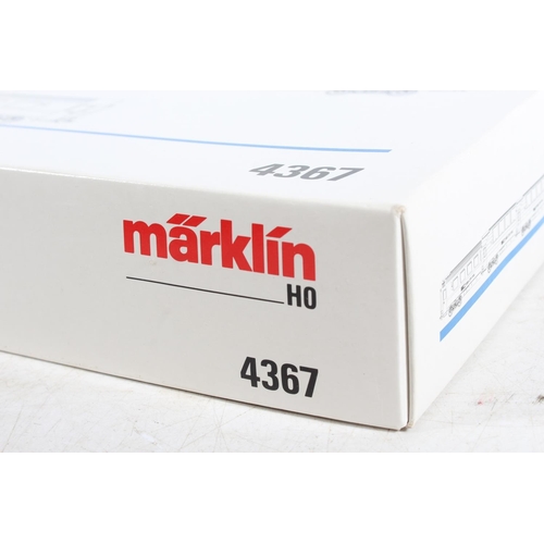 1027 - Marklin of Germany digital HO scale model railways 4367 'SBB EuroCity Car Set' coach pack with two E... 