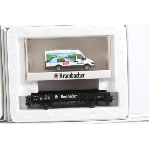 1043 - Marklin of Germany digital HO scale model railways rolling stock sets to include 48664 Steel Slabs H... 