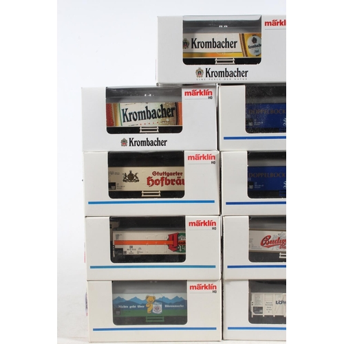 1054 - Marklin of Germany HO scale model railways rolling stock to include 3457 Kronbacher, 4415 Kronbacher... 