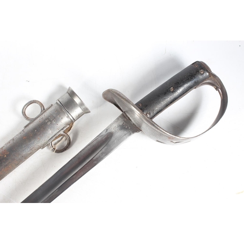 British 1885 pattern cavalry troopers sword, the ricasso bearing ...