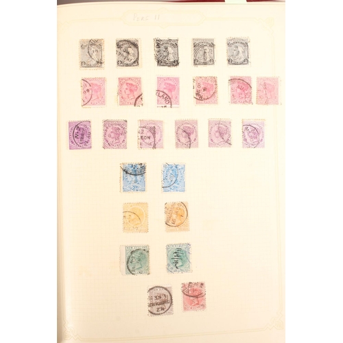 1439 - NEW ZEALAND stamp collection held across six albums to include 19th and 20th century stamps, 1s gree... 