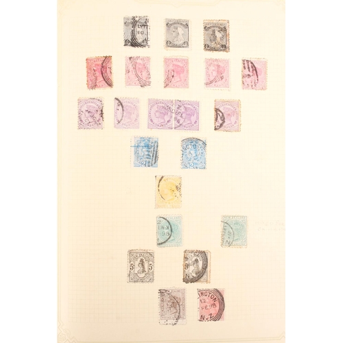 1439 - NEW ZEALAND stamp collection held across six albums to include 19th and 20th century stamps, 1s gree... 