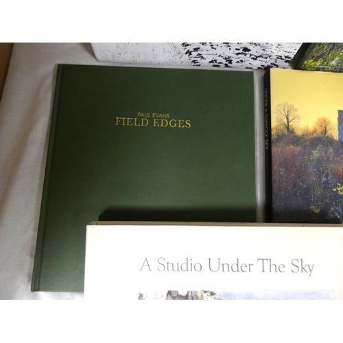 17 - EVANS PAUL.  7 various vols., each a signed ltd. ed. with a signed ltd. ed. print, 6 being in d.w's.... 