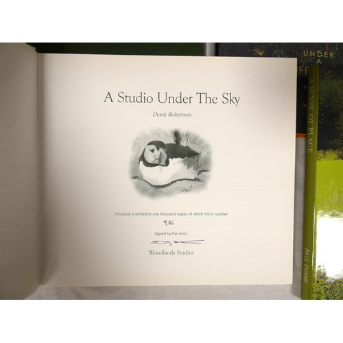 17 - EVANS PAUL.  7 various vols., each a signed ltd. ed. with a signed ltd. ed. print, 6 being in d.w's.... 