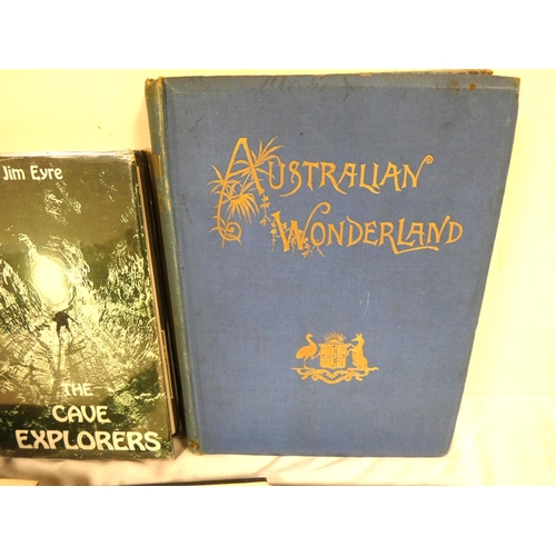 26 - Caves & Caving.&nbsp;&nbsp;5 various vols. incl. Pierre Chevalier, Subterranean Climbers in chip... 