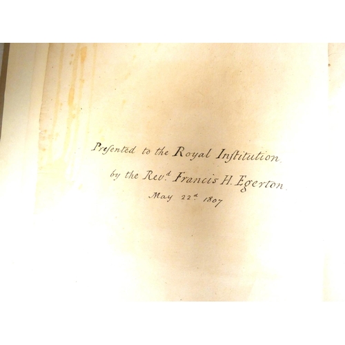 48 - EGERTON FRANCIS HENRY.&nbsp;&nbsp;A Compilation of Various Authentick Evidences ... the Life & C... 