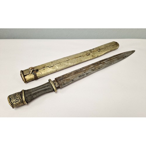 Two eastern style blades in sheaths