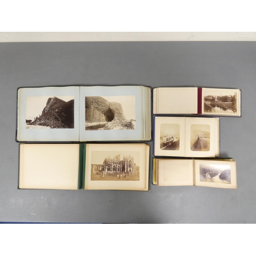 237 - Photographs - Scottish Scenery.  10 Victorian sepia photographs of Abbotsford & Melrose Abbey, 4... 