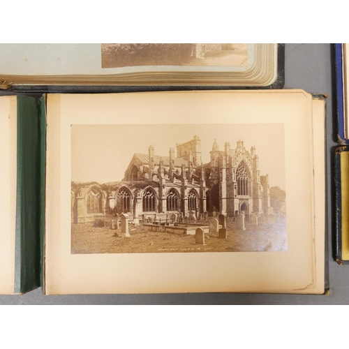237 - Photographs - Scottish Scenery.  10 Victorian sepia photographs of Abbotsford & Melrose Abbey, 4... 