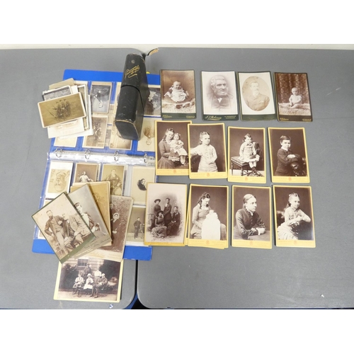 238 - Carte-de-Visite Photographs.&nbsp;&nbsp;32 various incl. topography & portrait, some by Berwick ... 