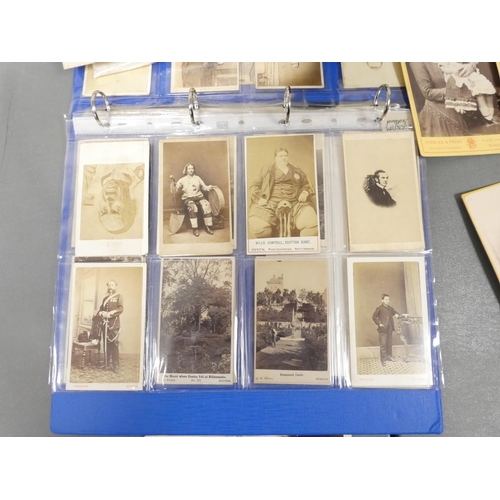 238 - Carte-de-Visite Photographs.&nbsp;&nbsp;32 various incl. topography & portrait, some by Berwick ... 