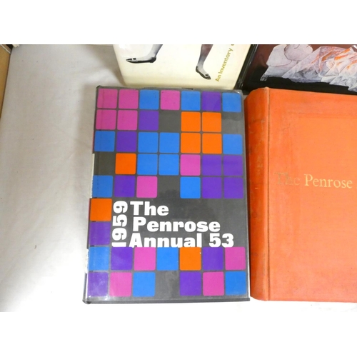 54 - Art & Design.&nbsp;&nbsp;The Penrose Annual for 1959; 3 vols. of Modern Publicity; McLuhan, The ... 