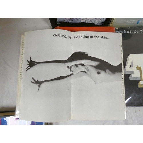 54 - Art & Design.&nbsp;&nbsp;The Penrose Annual for 1959; 3 vols. of Modern Publicity; McLuhan, The ... 