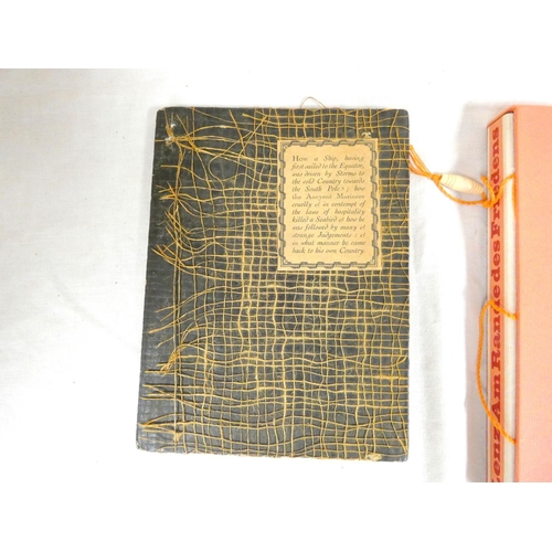 55 - COLERIDGE S. T.&nbsp;&nbsp;The Rime of the Ancyent Marinere. Ltd. ed. 222/729. Wood eng. illus. by A... 