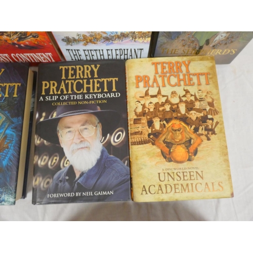 56 - PRATCHETT TERRY.&nbsp;&nbsp;8 1st eds. in d.w's, mainly Discworld Series.