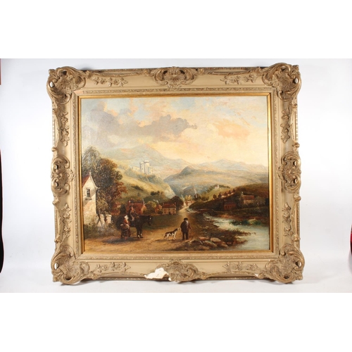 SAMUEL SAM BOUGH RSA RSW (Scottish, 1822-1878) Highland landscape, oil ...