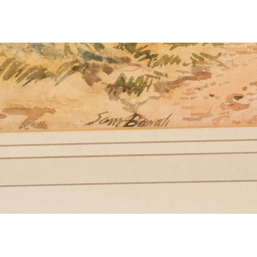SAMUEL SAM BOUGH RSA RSW (Scottish, 1822-1878), sheep in a landscape ...