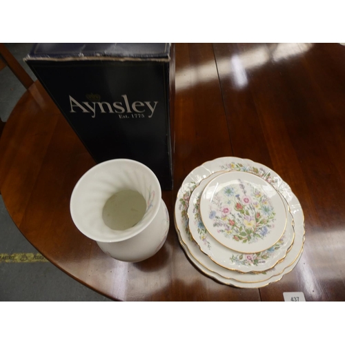 Two boxes of various collector's crockery.