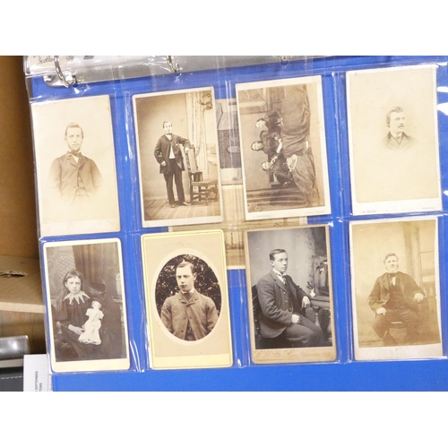 238 - Carte-de-Visite Photographs.&nbsp;&nbsp;32 various incl. topography & portrait, some by Berwick ... 