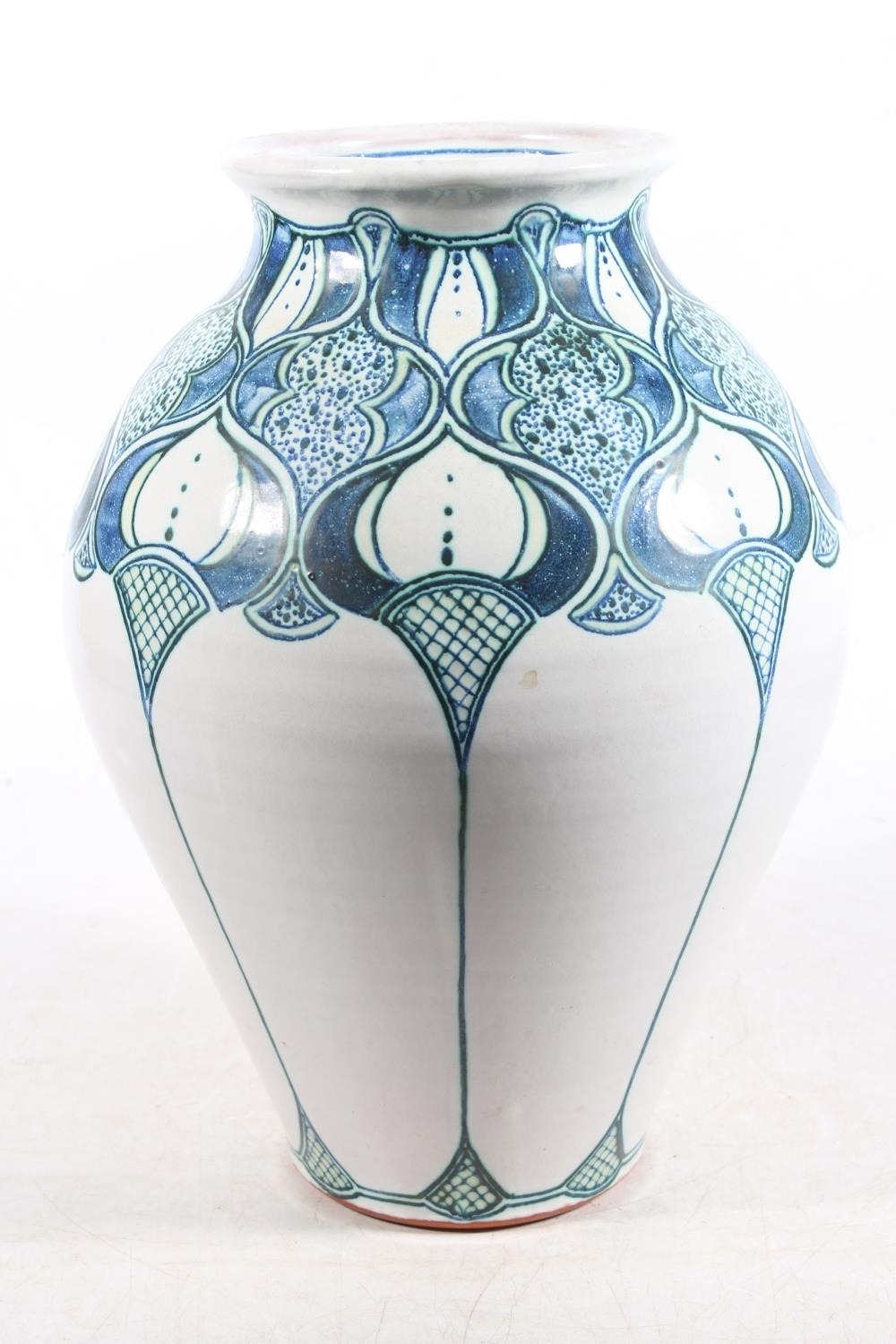 Andrew Weatherhead of Kirkland Monaive Scottish Studio Pottery baluster ...