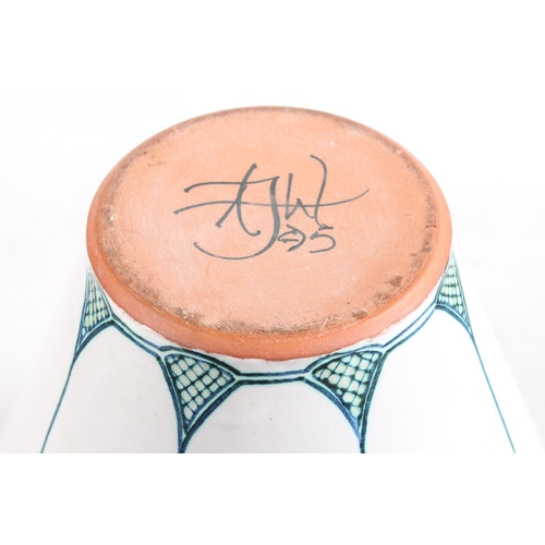 Andrew Weatherhead of Kirkland Monaive Scottish Studio Pottery baluster ...