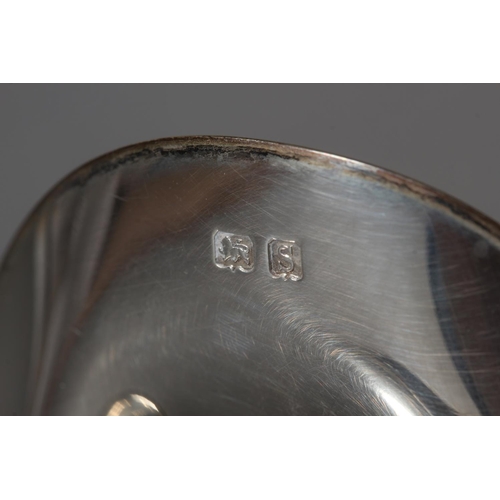 18 - Geo VI silver coffee pot with ebonised handle and knop, Thomas Latham & Ernest Morton, Birmingha... 