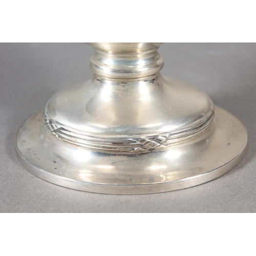 18 - Geo VI silver coffee pot with ebonised handle and knop, Thomas Latham & Ernest Morton, Birmingha... 