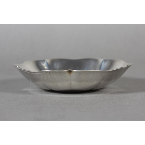 20 - Tiffany & Co sterling silver Lotus bowl of shaped form, 13cm diameter, 162g.&nbsp;&nbsp;