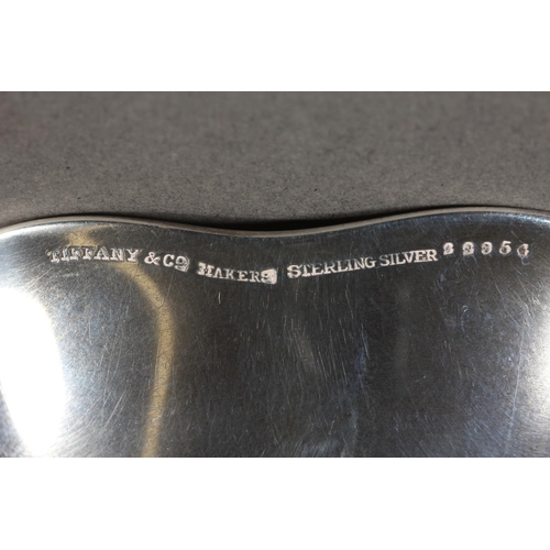 20 - Tiffany & Co sterling silver Lotus bowl of shaped form, 13cm diameter, 162g.&nbsp;&nbsp;