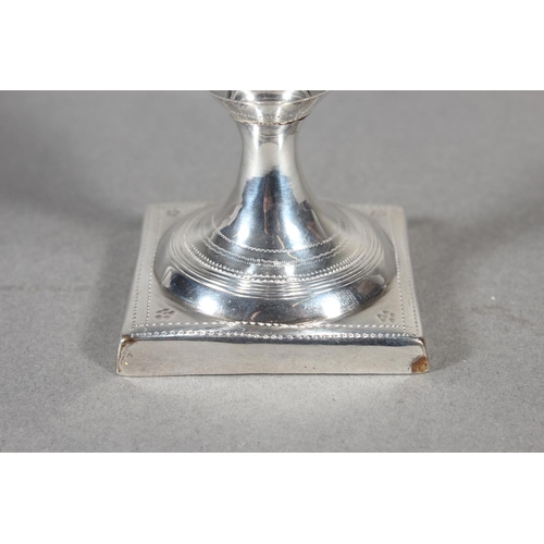 22 - Geo III silver helmet shaped cream jug, makers mark rubbed, London, 1793, 116g.&nbsp;