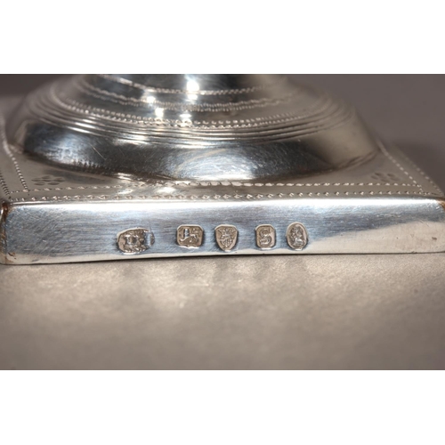 22 - Geo III silver helmet shaped cream jug, makers mark rubbed, London, 1793, 116g.&nbsp;