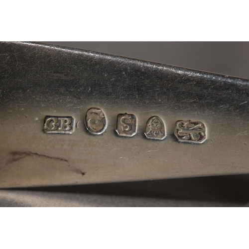 29 - Pair of silver tablespoons,&nbsp;George Burrows&nbsp;(I), London, 1773 and a pair of Irish silver ta... 