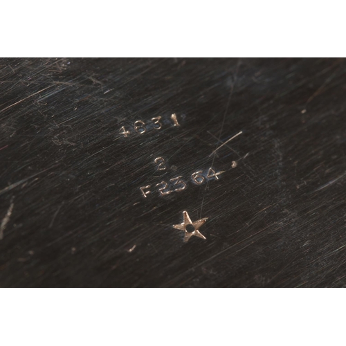 32 - Victorian silver three-piece tea service by James Dixon & Sons Ltd, Sheffield 1899, 840g gross.&... 