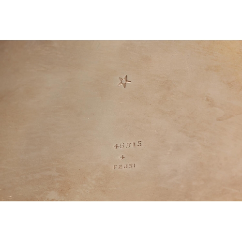 32 - Victorian silver three-piece tea service by James Dixon & Sons Ltd, Sheffield 1899, 840g gross.&... 