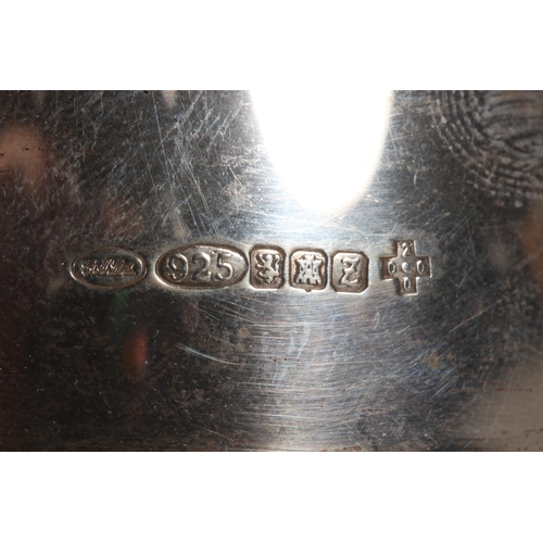 10 - Antique silver half moon shaped snuff box, with swivel top with figure decoration, Robert Peaston, L... 