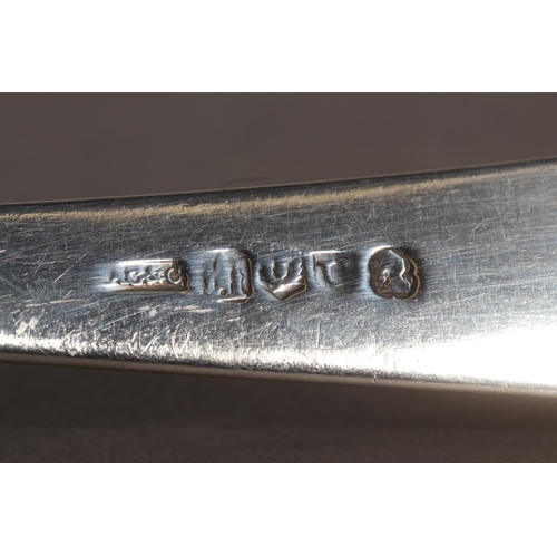 38 - Geo III Scottish silver ladle of typical form, maker AG & C, Edinburgh, 1800, 192g.