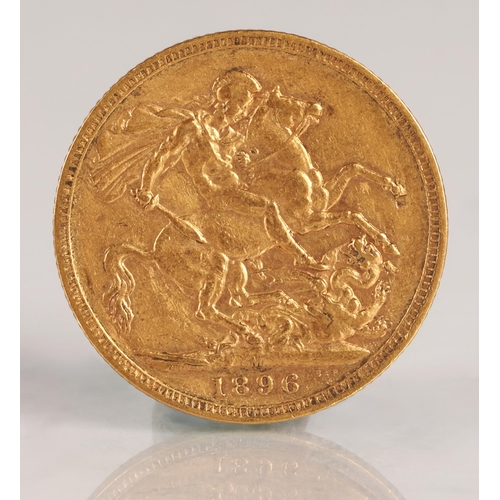 69 - Victorian gold sovereign 1896