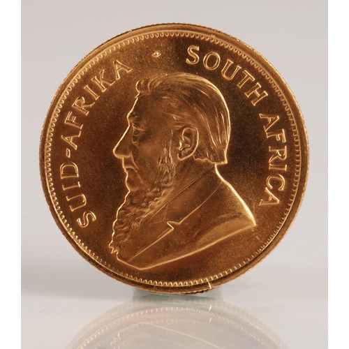 71 - South African gold Krugerrand 1984, one oz fine gold