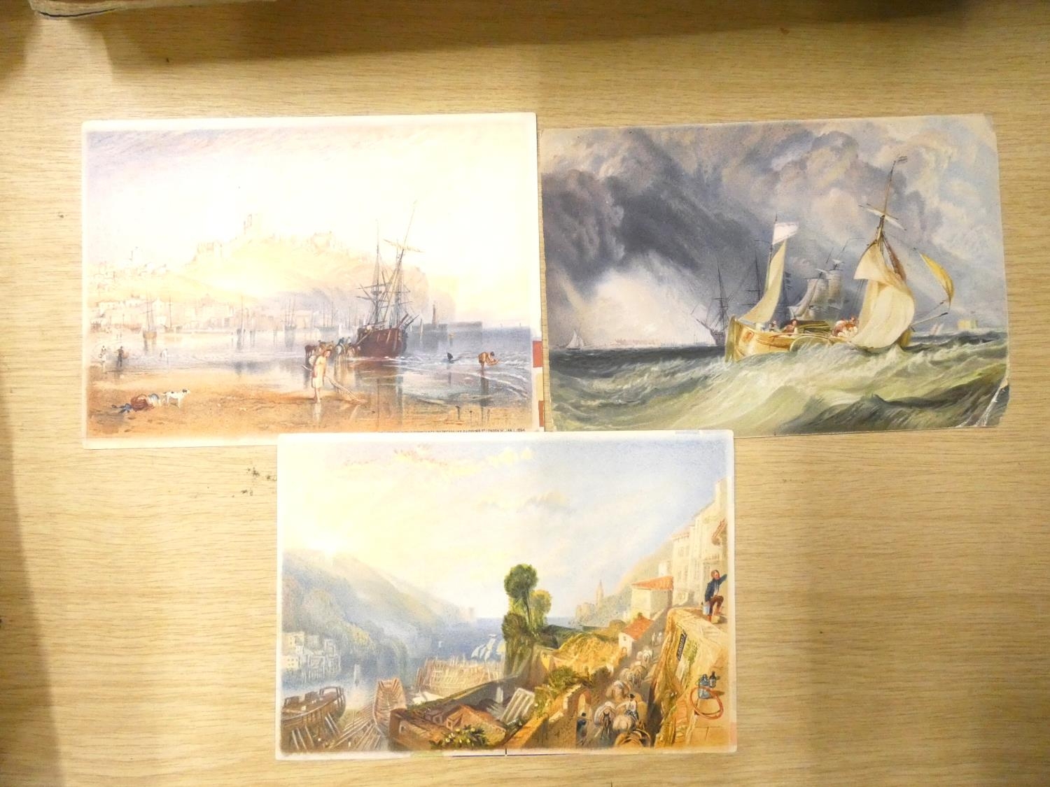 Ephemera. An interesting collection, including coloured G. Rowney cards ...